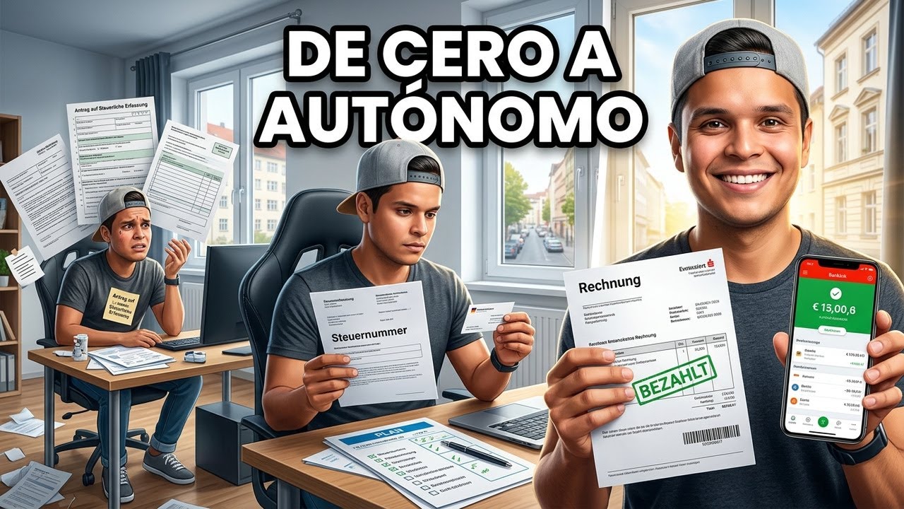 C&oacute;mo ser aut&oacute;nomo en Alemania (Gu&iacute;a paso a paso + experiencia real)