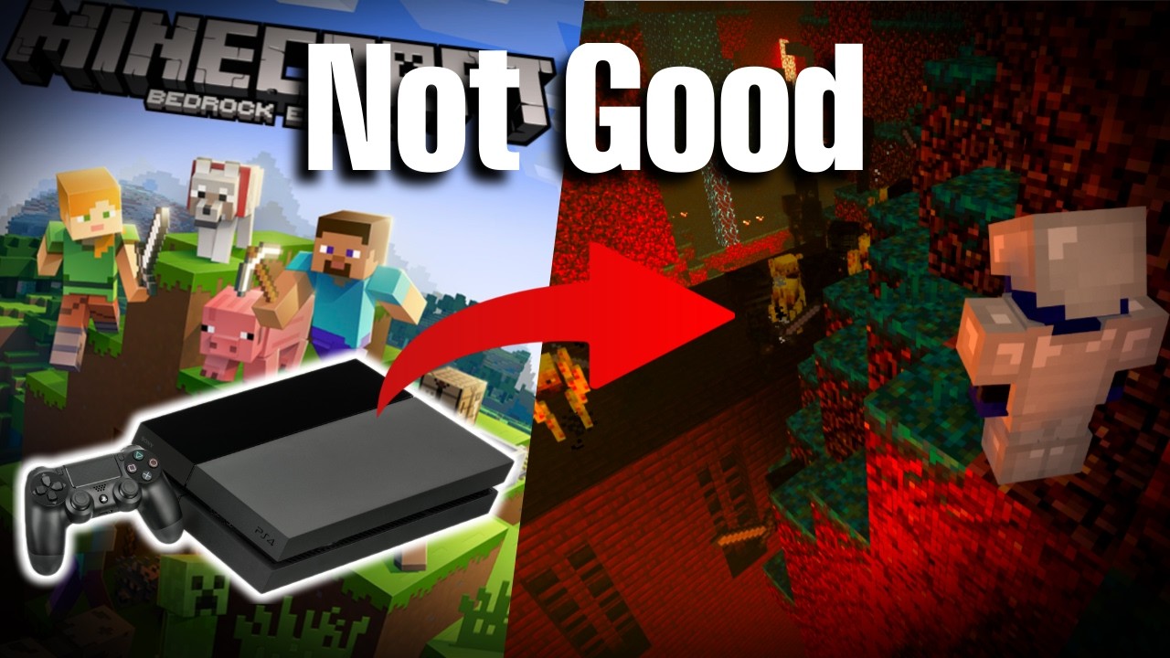 Почему Minecraft Bedrock для PS4 больше не так хорош