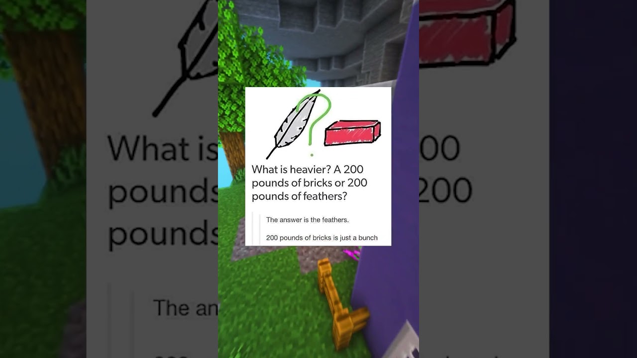 What Is Heavier?