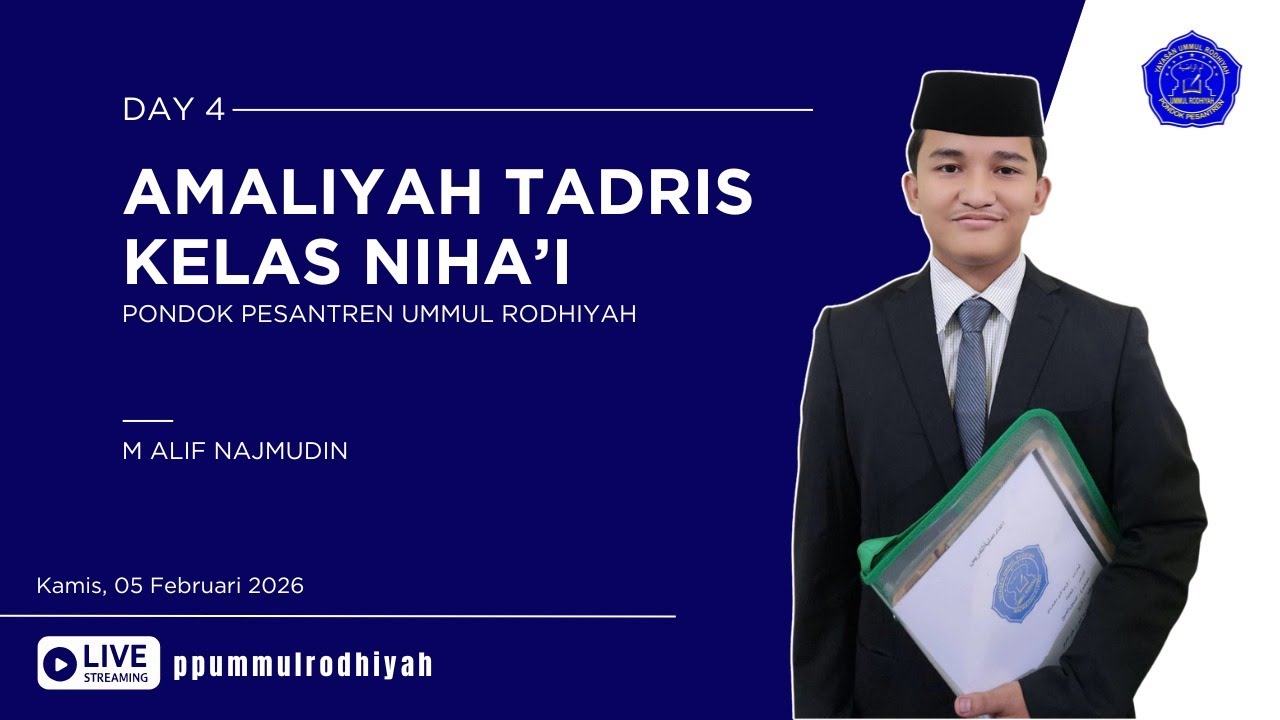 PRAKTEK AMALIYAH TADRIS  PONPES UMMUL RODHIYAH TAHUN AJARAN 2025-2026