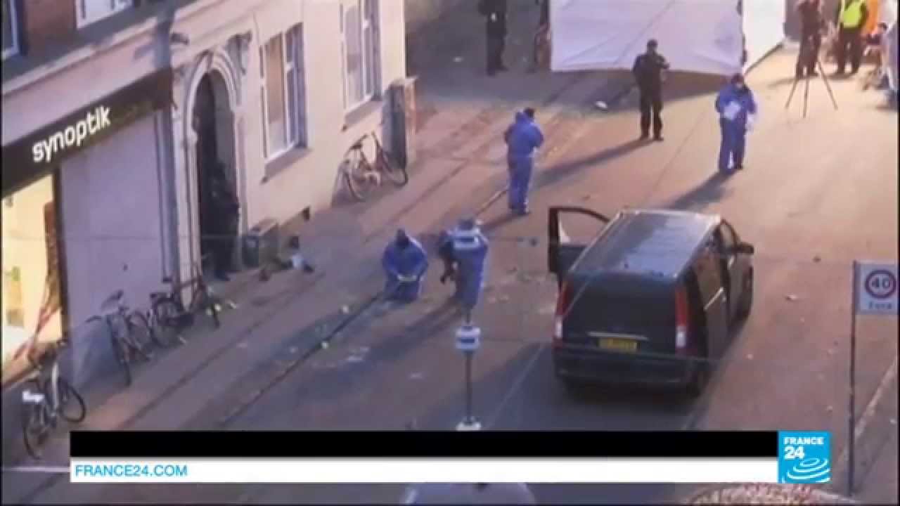 DENMARK - Unrest in Copenhagen as bullets fly