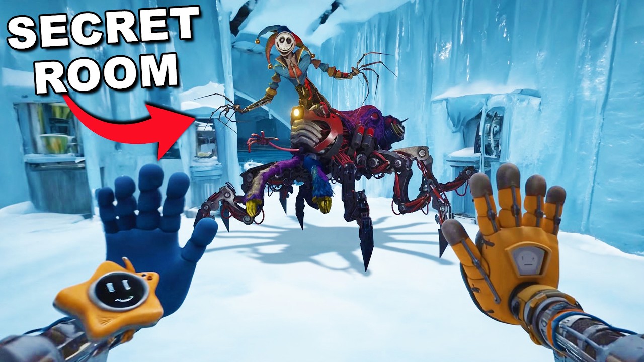 I FOUND 5 SECRET ROOMS IN CHAPTER 5!! (POPPY PLAYTIME)