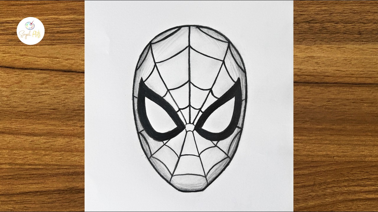 Easy Spiderman drawing for beginners | Spiderman Drawing Tutorial | Easy drawing steps for Beginners