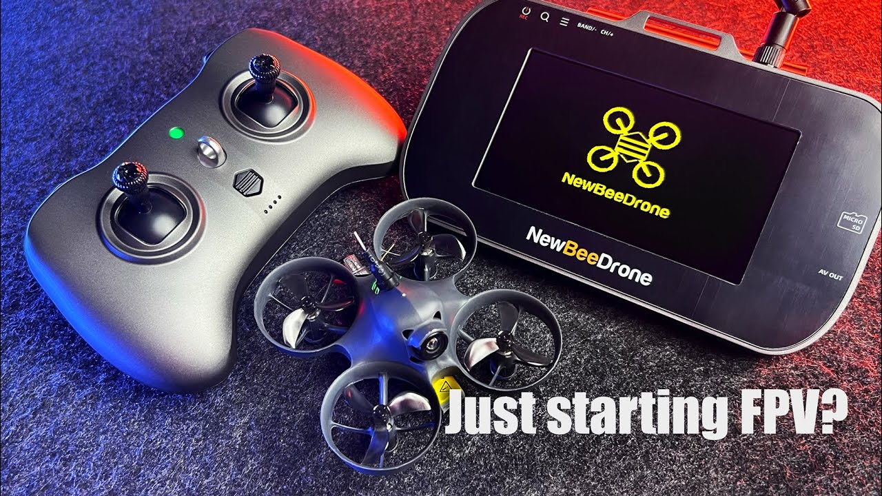 NewBeeDrone VRDrone RTF Bundle Kit V2.5 (1S whoop for FPV beginners)