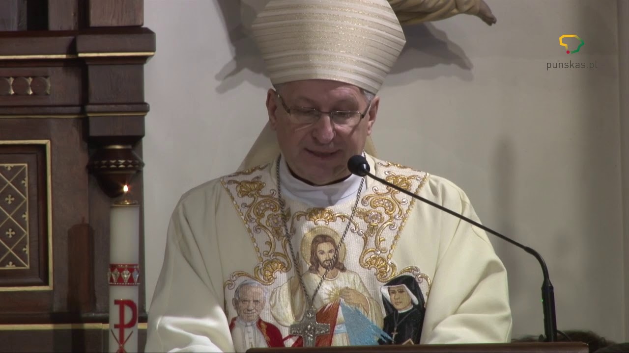 Vilkavi&scaron;kio vyskupo Rimanto Norvilos pamokslas Suvalkuose