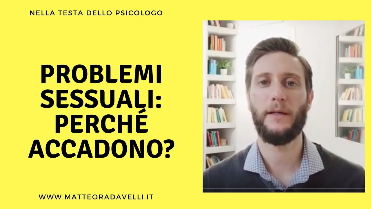 Rapporto di coppia, sessualit&agrave; e problemi sessuali: perch&eacute; accadono?