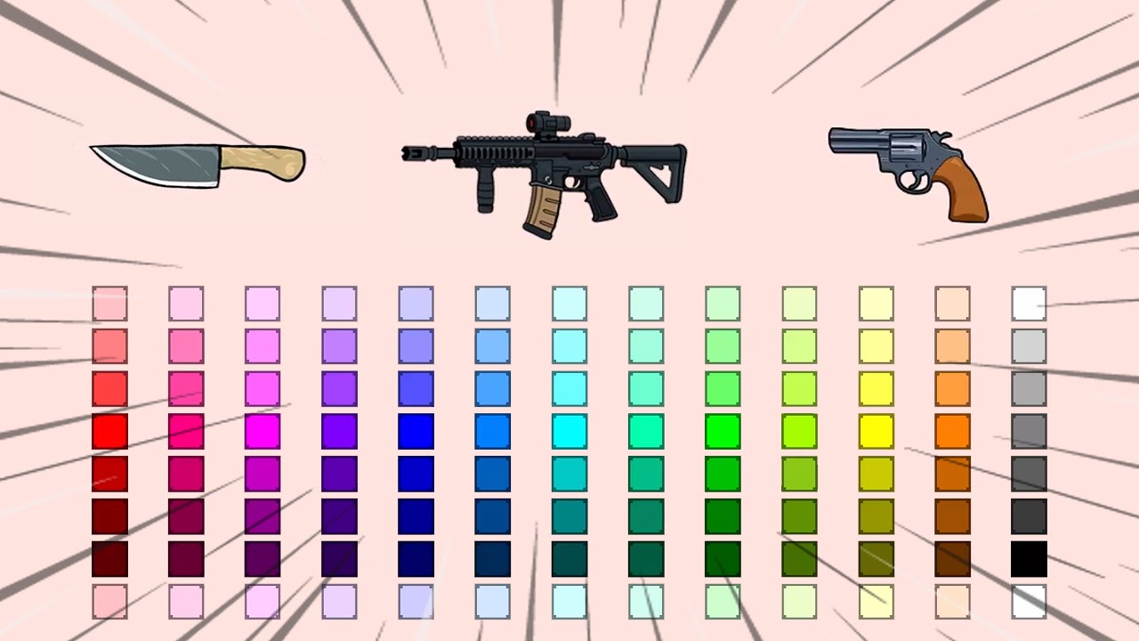 Square Battle - Weapons and Chaos!