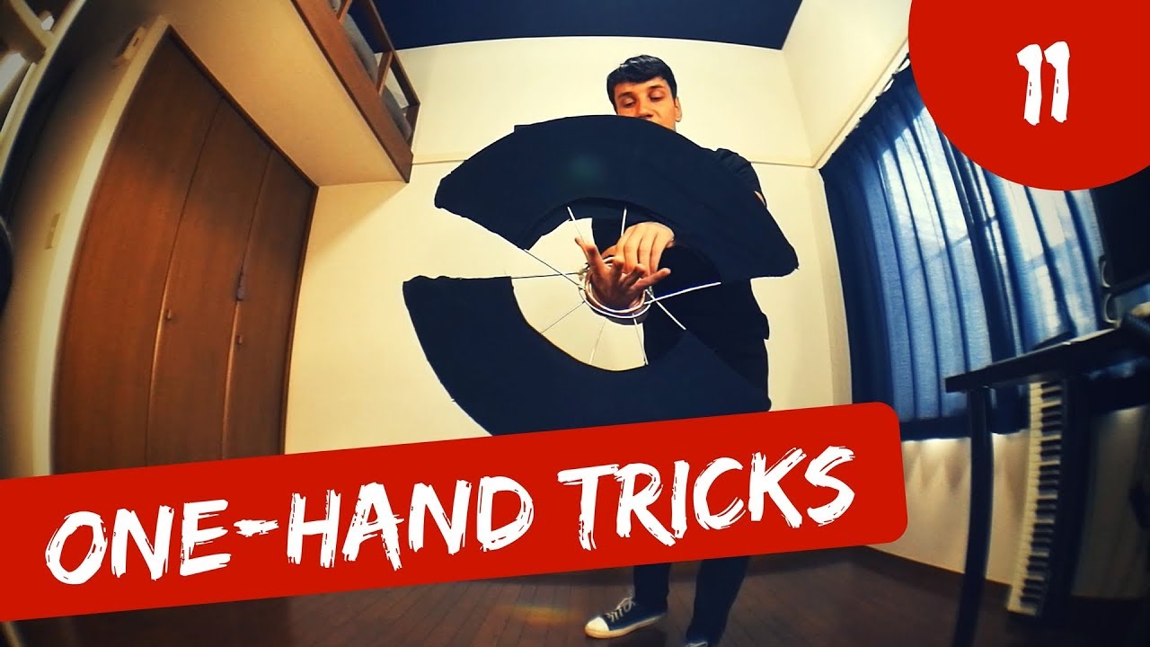 Fire Fan Tutorial #11 | One-hand fan tricks