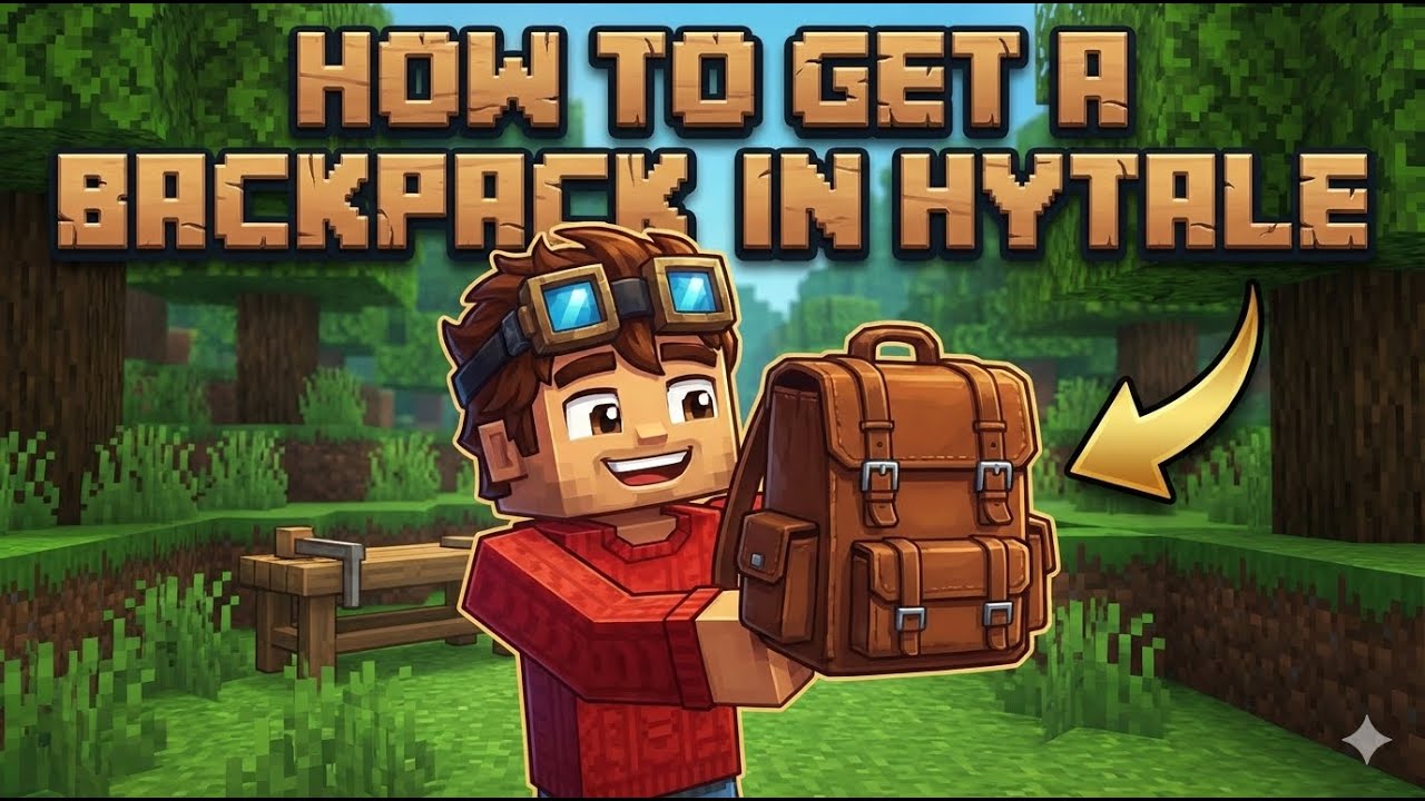 How to get BACKPACKS in Hytale