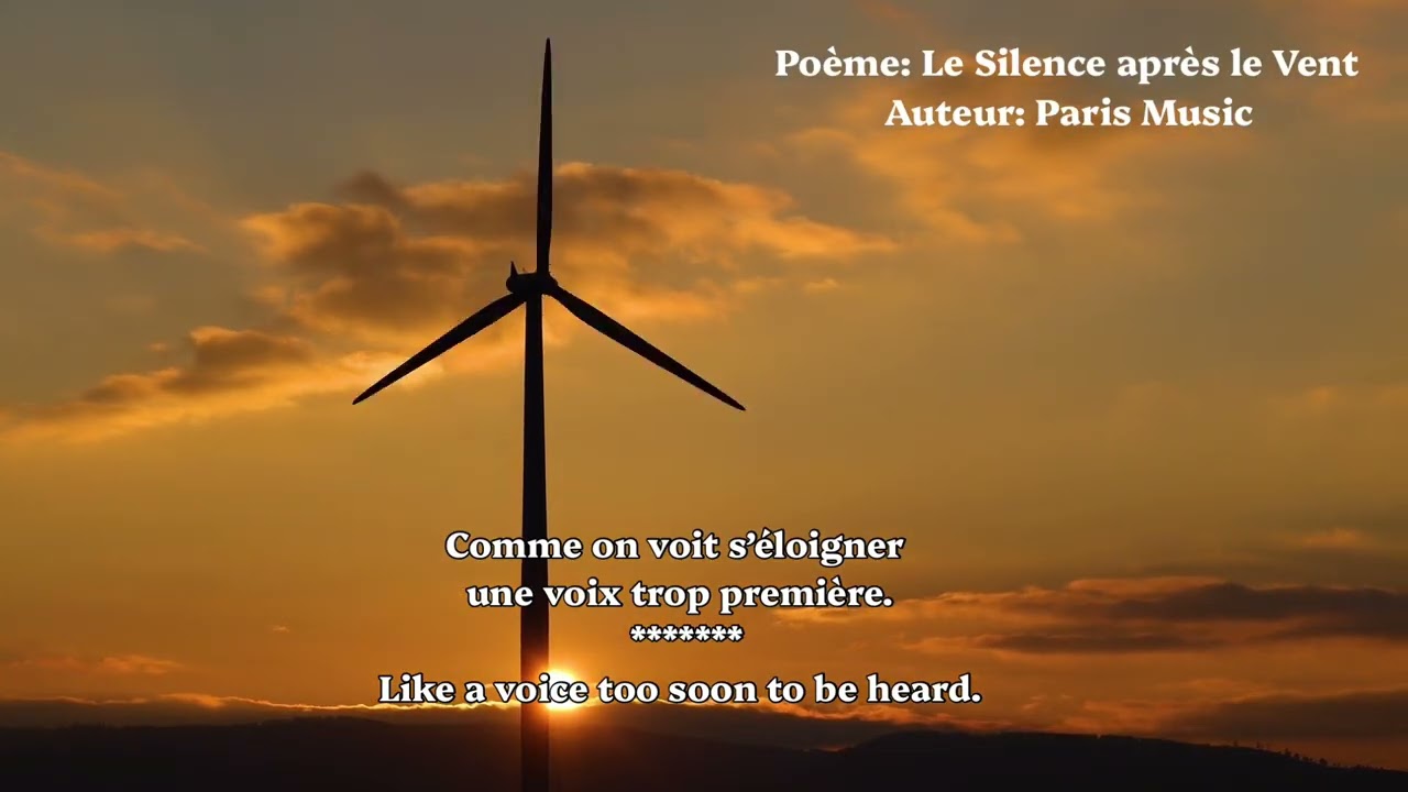 🎵 Le silence après le vent🌹 Chanson d’amour française | French Love Songs 2026