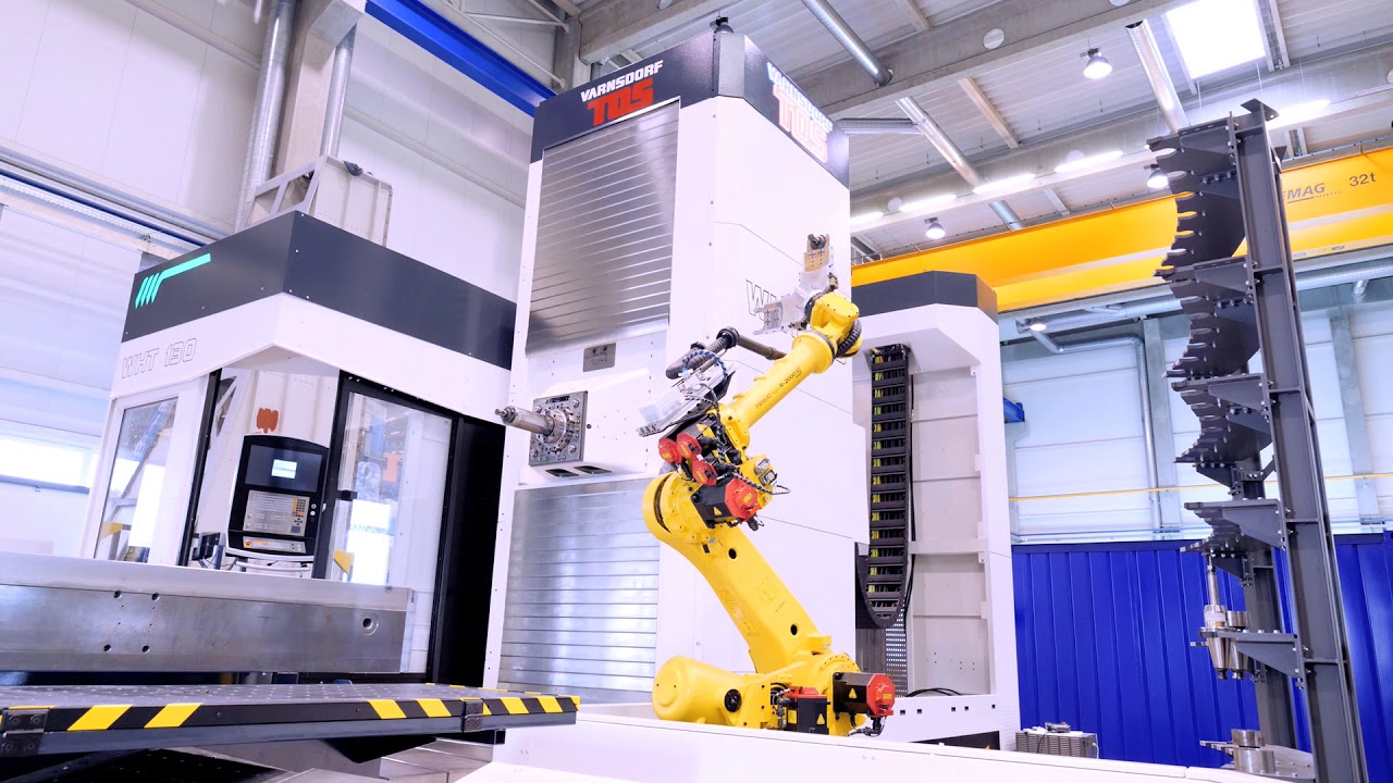 WHT 130 robotic tool change