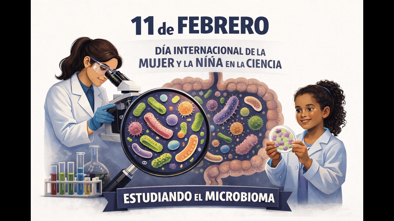 Contribución de la Conexión MICROBIOMA CSIC al Día Internacional de la Mujer y la Niña en la Ciencia