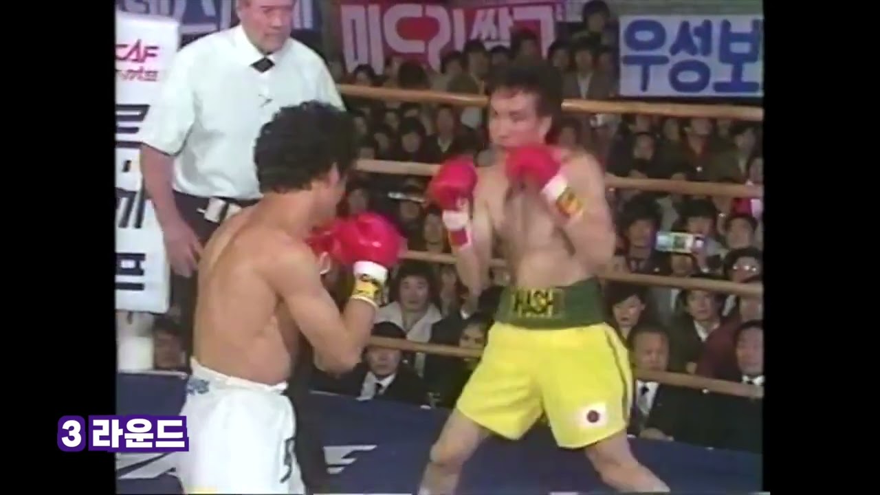 장정구 vs 오하시 히데유키 (WBC 라이트 플라이급 세계챔피언전 )