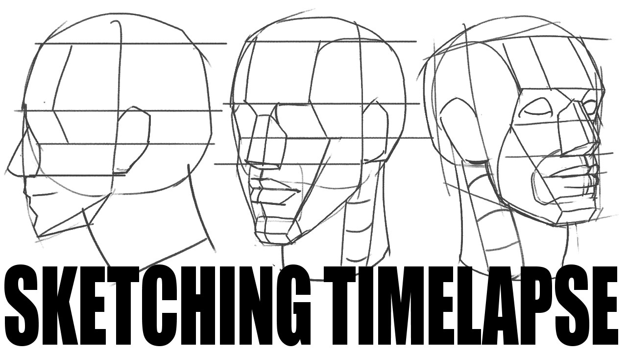 practicing portrait construction (1/5/26)