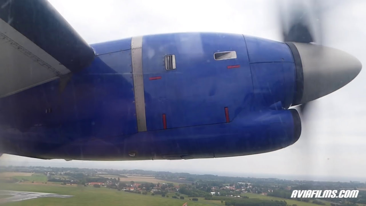 ATR 72: engine start, take off, climb