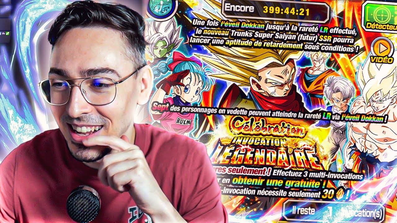 INVOCATION MIRAI TRUNKS LR, LA CHANCE ENCORE ?! (DOKKAN BATTLE)