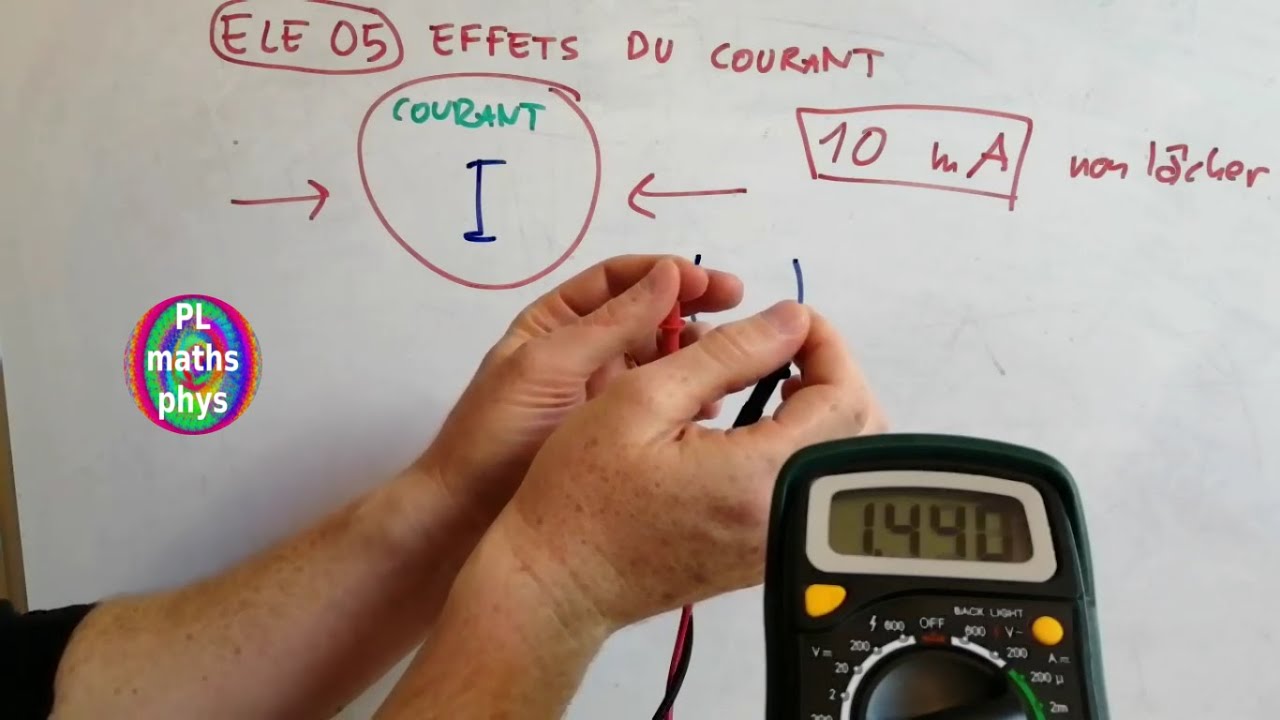 Électricité 05 - Effets du courant électrique et sécurité