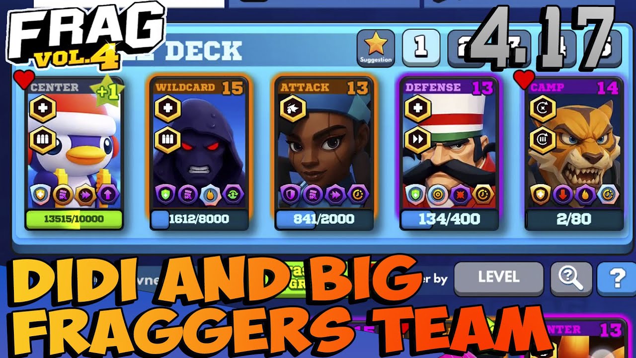 FRAG Pro Shooter - Didi and big Fraggers Team🔥4.17 Gameplay🔥(iOS,Android)