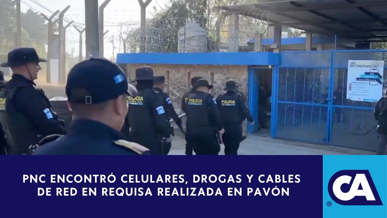 Autoridades realizaron una requisa en la Granja Modelo de Rehabilitación Pavón - Guatemala