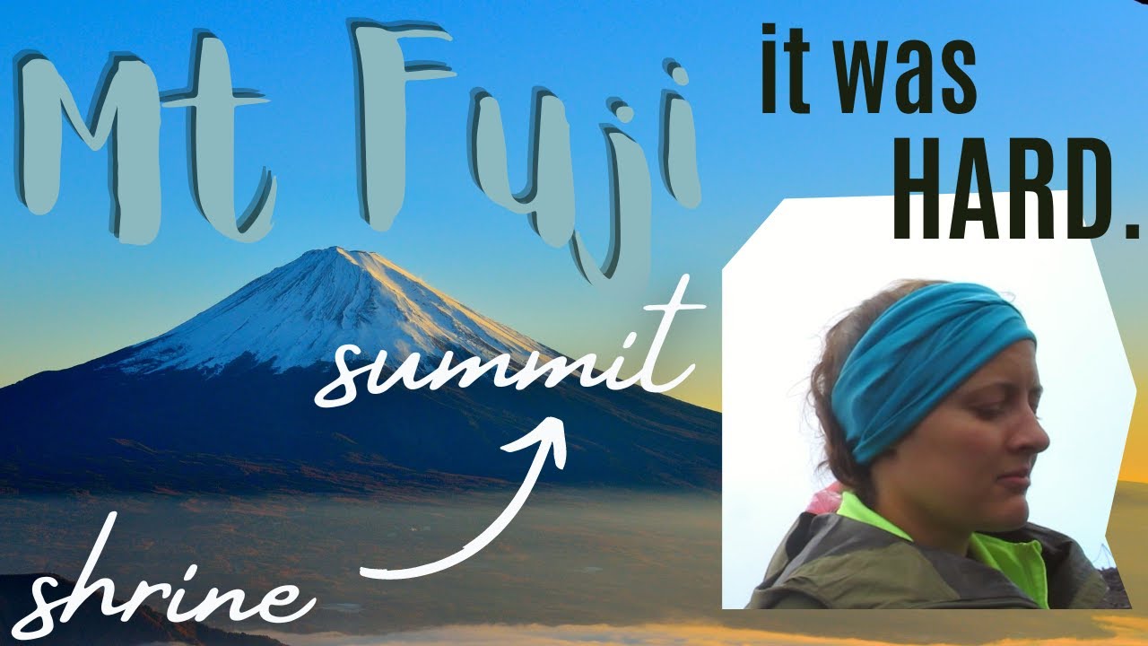 SHRINE TO SUMMIT // *not* the normal tourist trail // climbing Mount Fuji, Japan