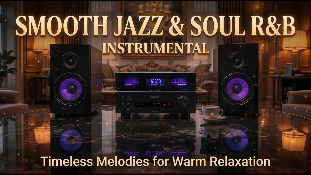 Smooth Jazz Lounge – Soul R&B Relaxation Instrumentals
