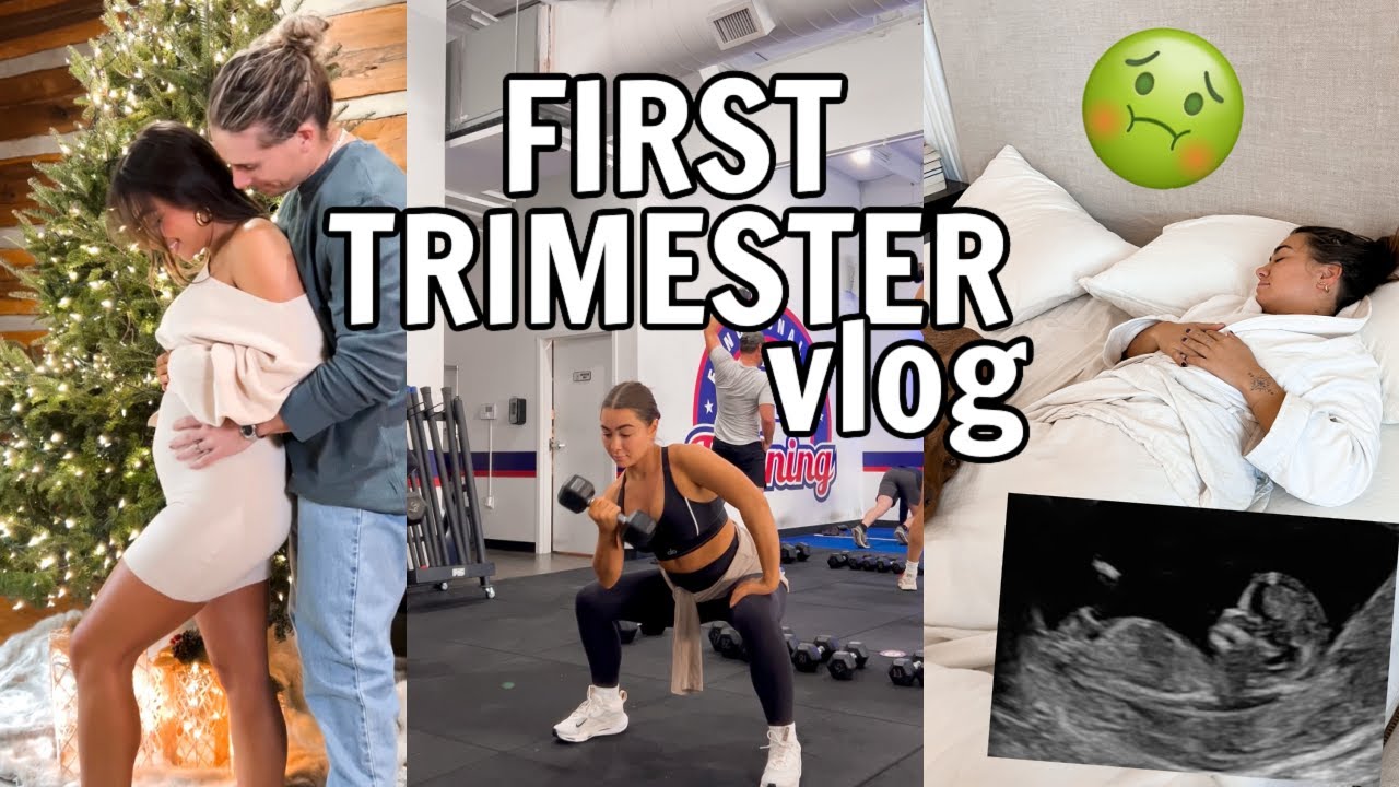 FIRST TRIMESTER VLOG: Telling our Families! Doctors Visits, Getting Sick | Julia & Hunter Havens