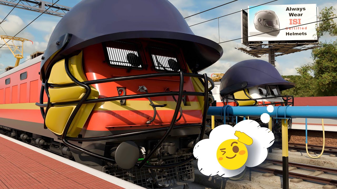 Safety First - Train accidents | Indian Railways | RailAnimation
