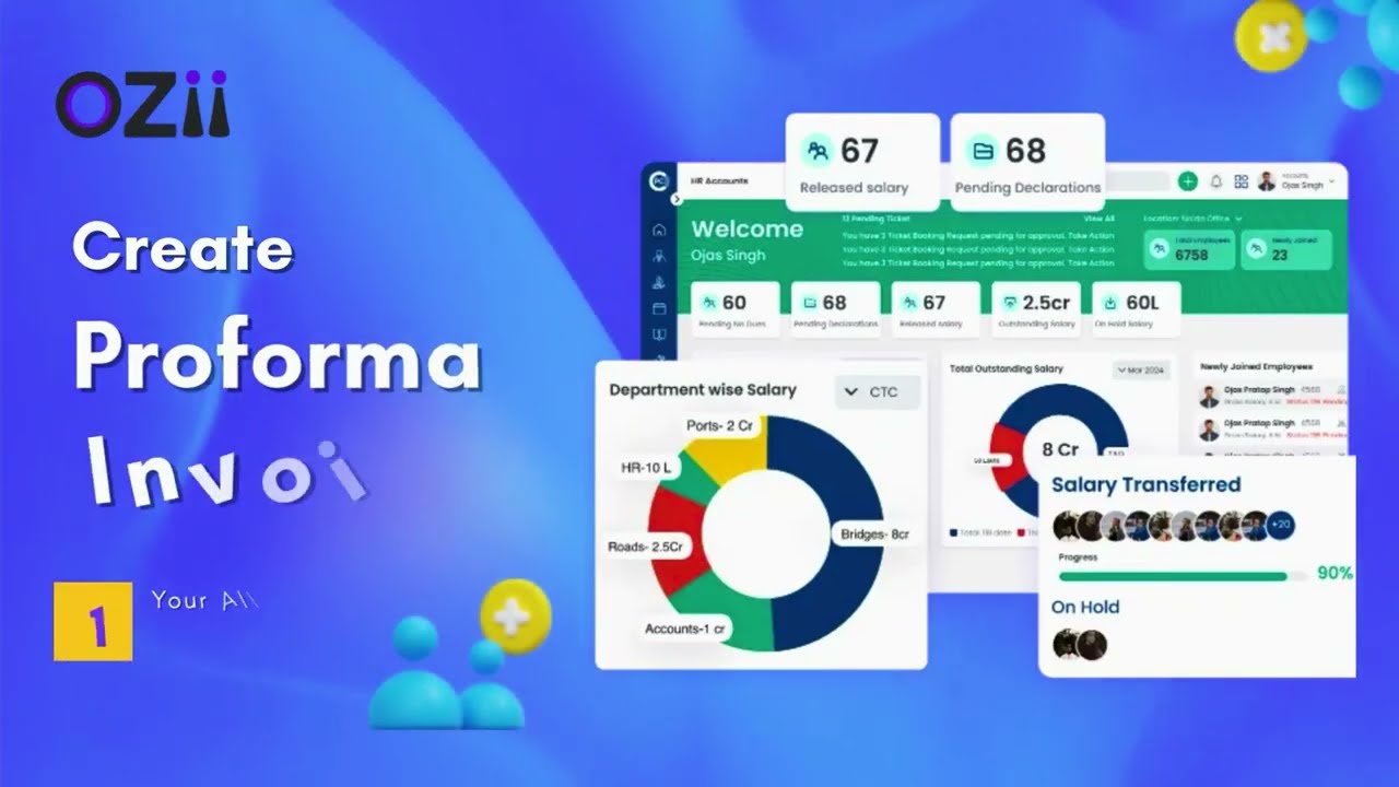 How to Create a Proforma Invoice in Vendor Module | Accounting Transactions Tutorial