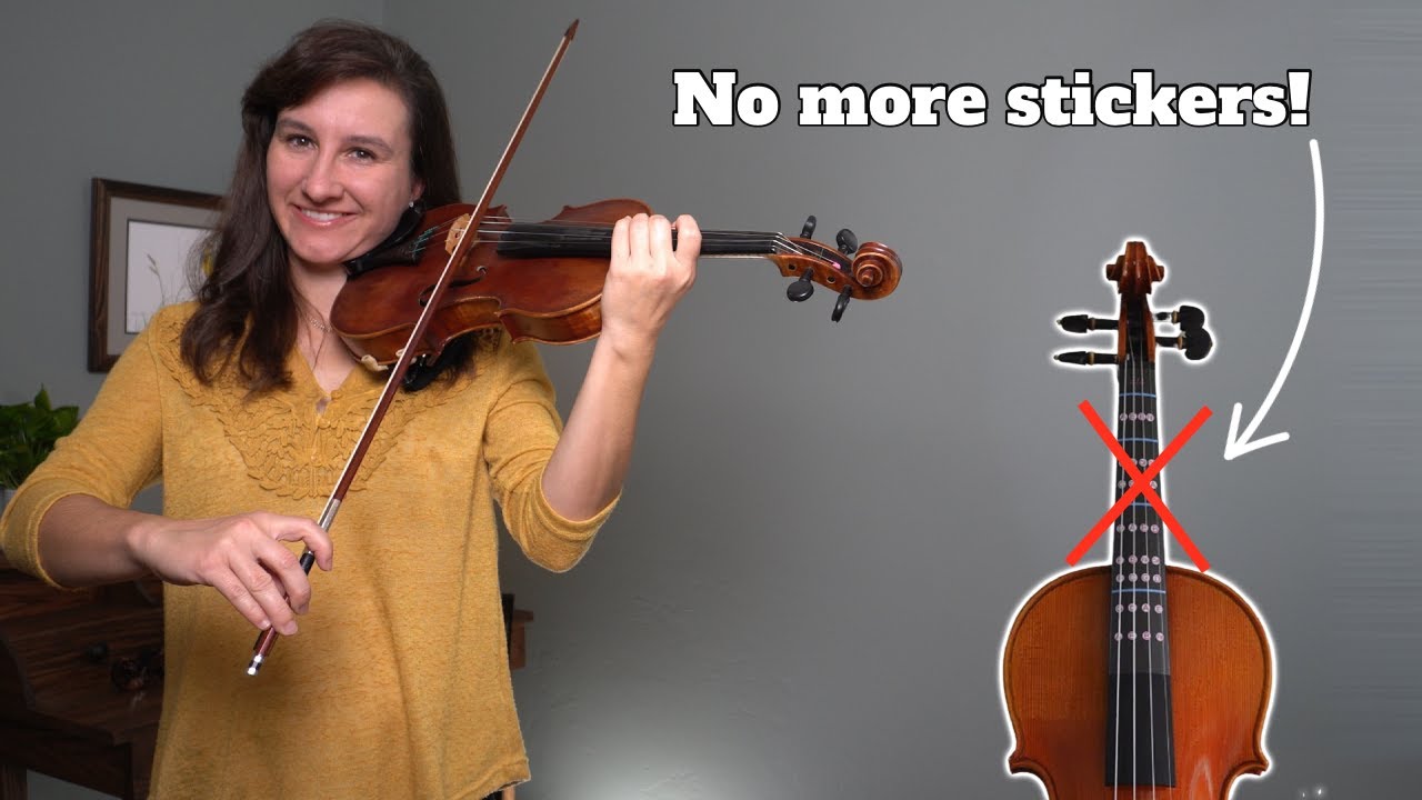 Where to Place Your Left Hand Fingers on the Violin (Without Using Finger Stickers!)