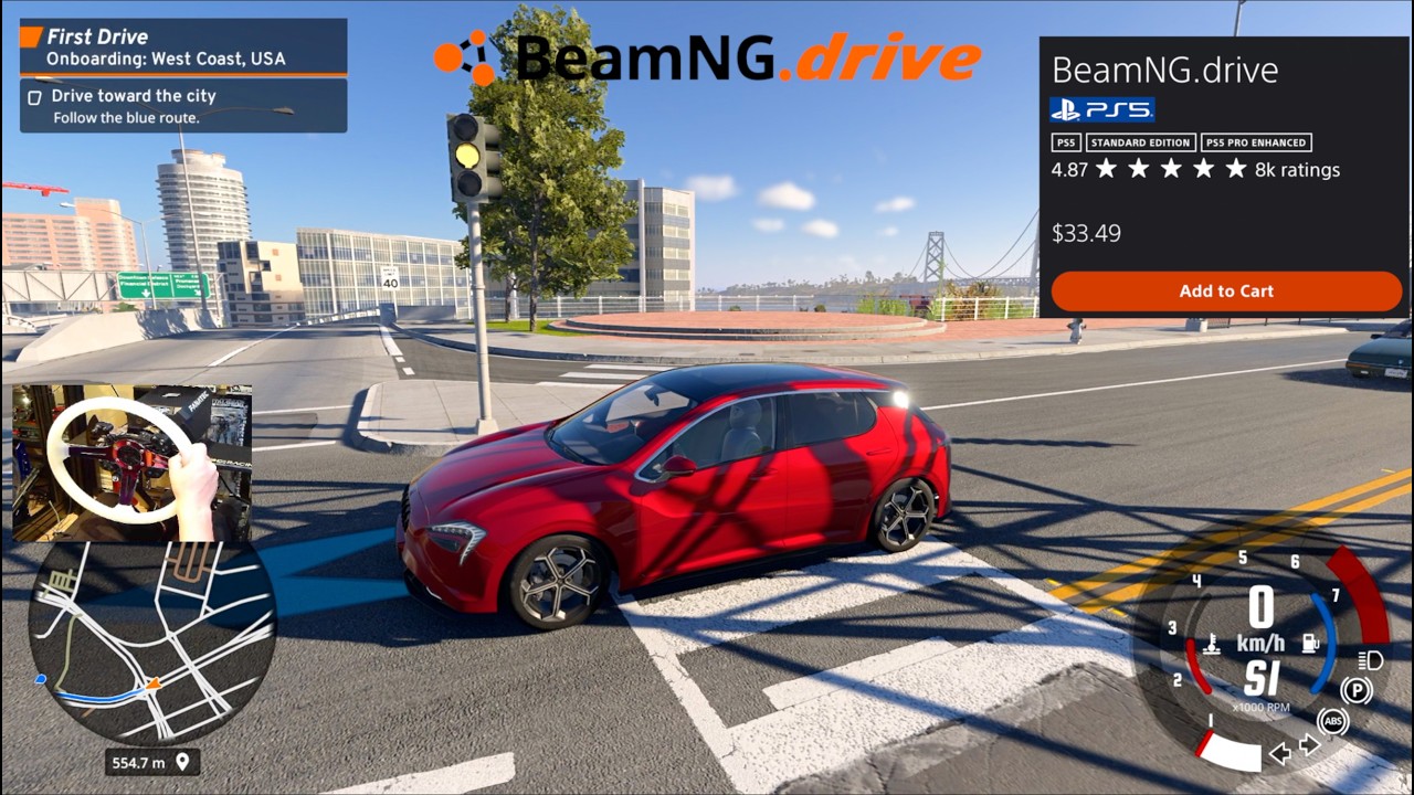 BeamNG.Drive PS5 - First Impressions EXPLORING Console SIDE Update 0.40!!