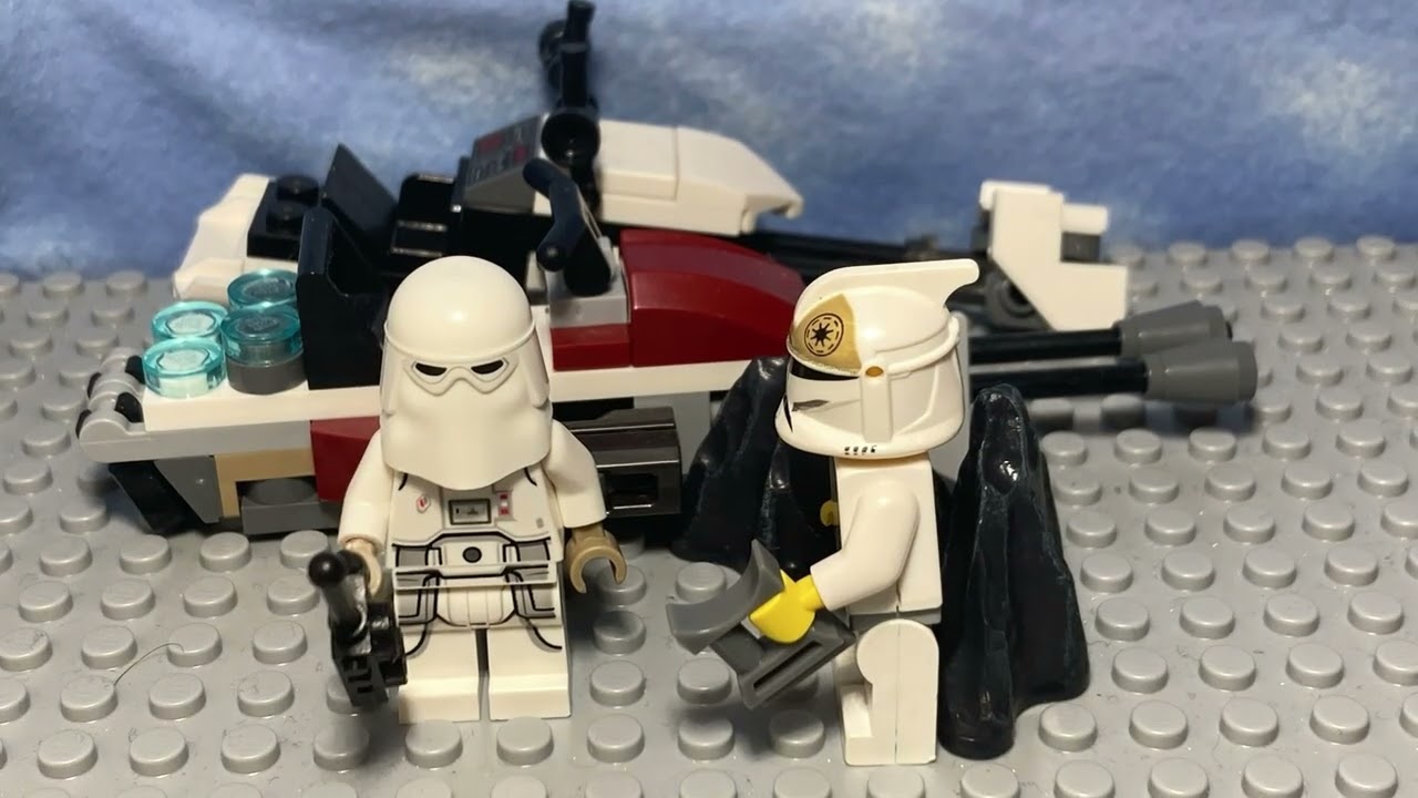 Lego Star Wars stop motion(Battle on earth) 