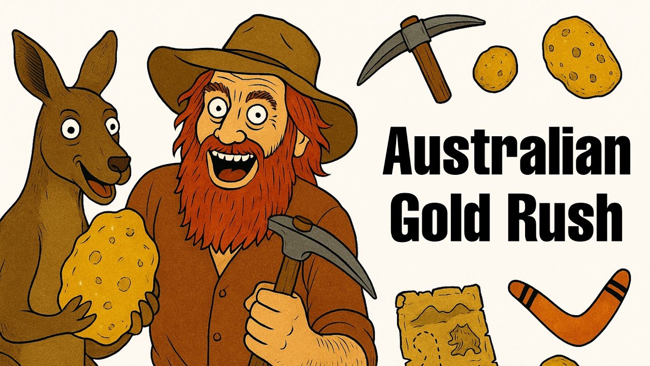 Australian Gold Rush | Boring History For Sleep