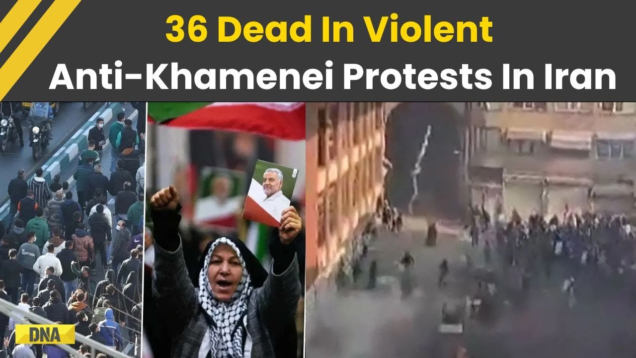 Iran Protest: 36 People Killed As Tehran Bazaar Sees Violent Clashes During Anti-Khamenei Protests