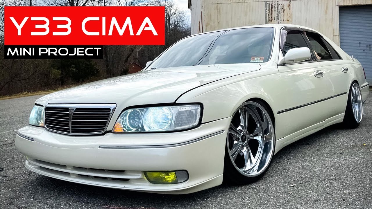 1997 Q45/Y33 PROJECT UPDATE: Painted Side Skirts, VIP Curtains,  Underglows & More! Should I Sell it