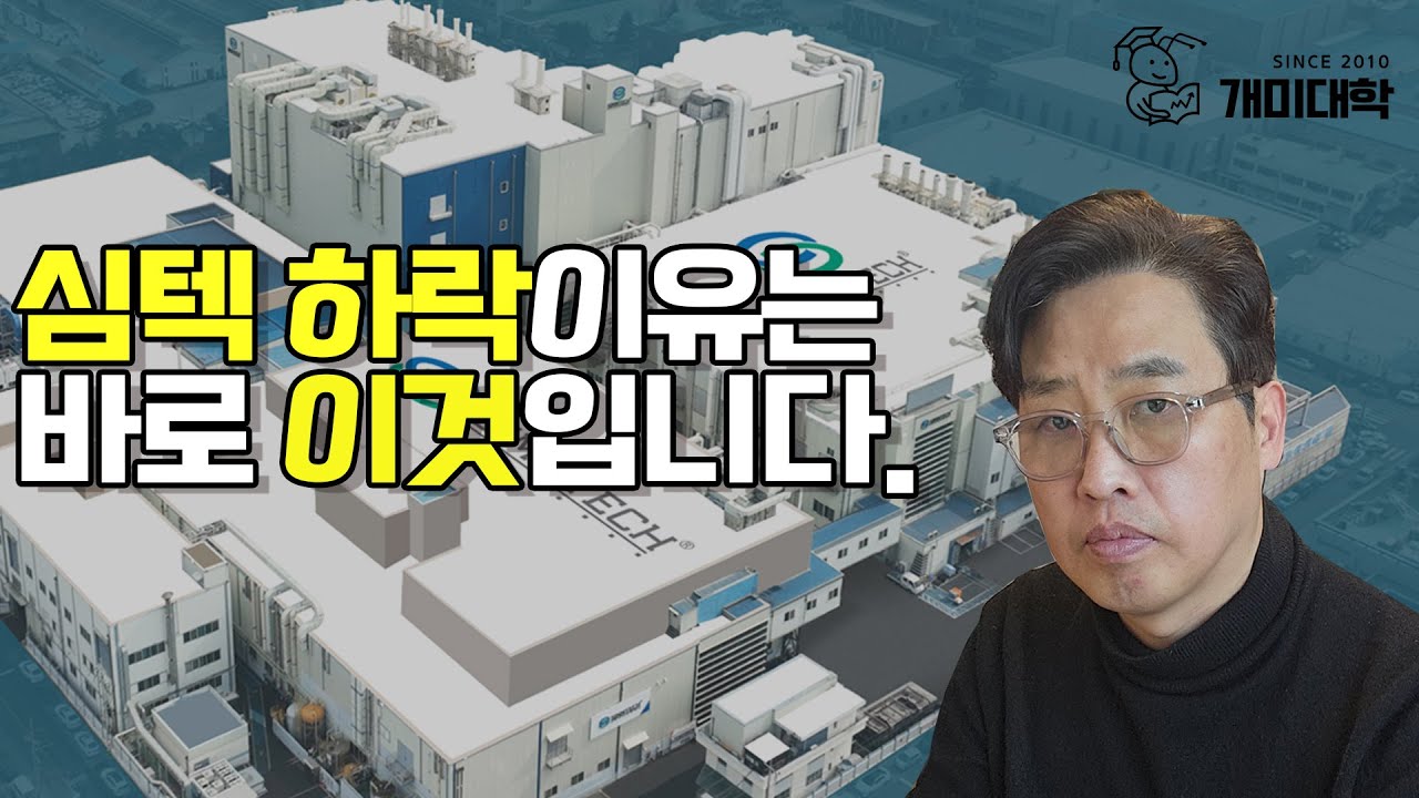 심텍 하락이유는 바로 이것입니다. #심텍