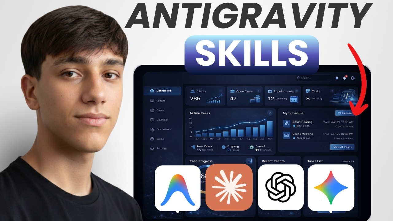 Las SKILLS en Google Antigravity están cambiando TODO | NUEVO SISTEMA