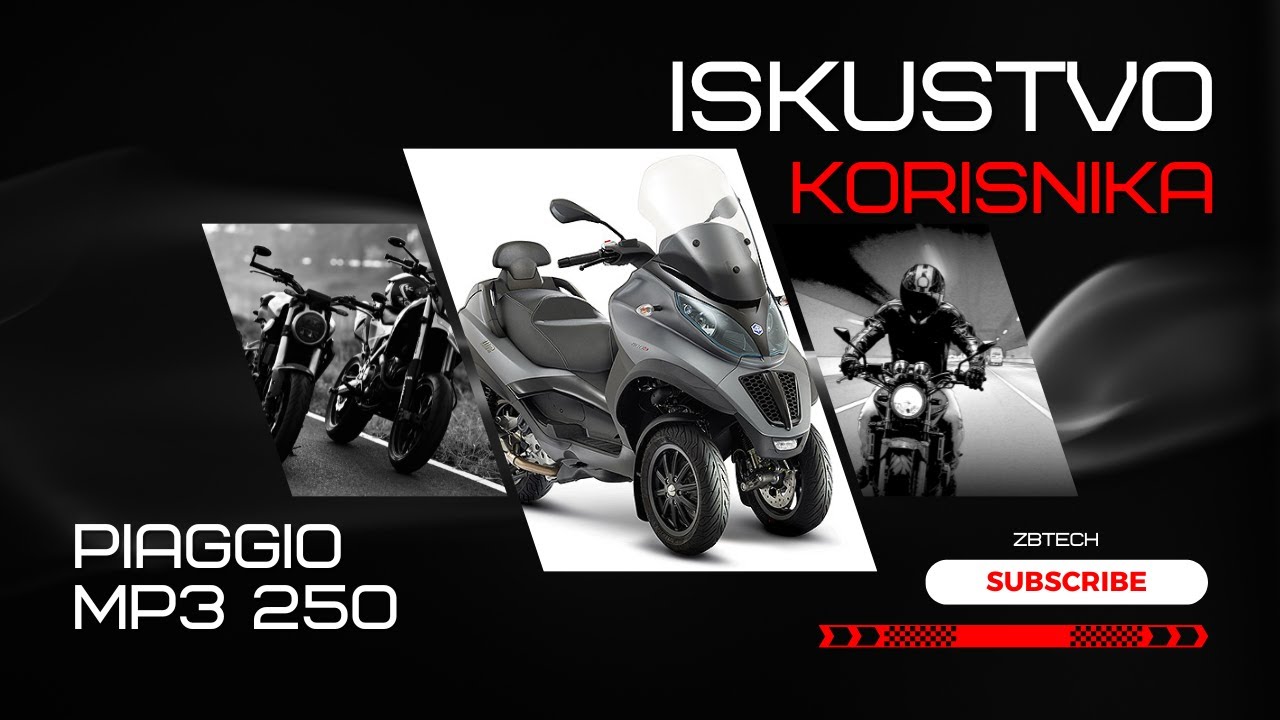 Iskustvo korisnika Piaggio MP3 250 (B) | Deo sa skupa udruženja 