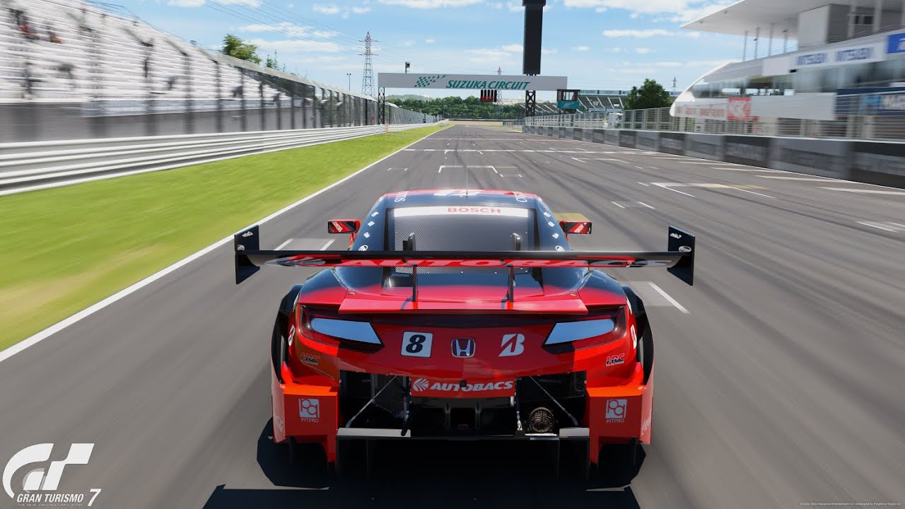 Gran Turismo 7 | Honda NSX-GT Type S Super GT 22' - Suzuka Circuit [4K PS5]