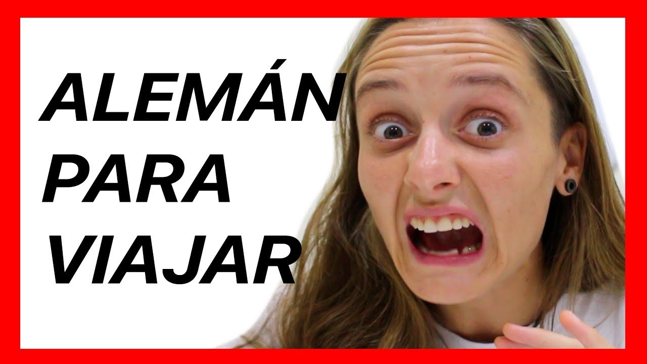 50 frases IMPORTANTES en ALEMÁN para viajar 🔥(IMPERDIBLE)