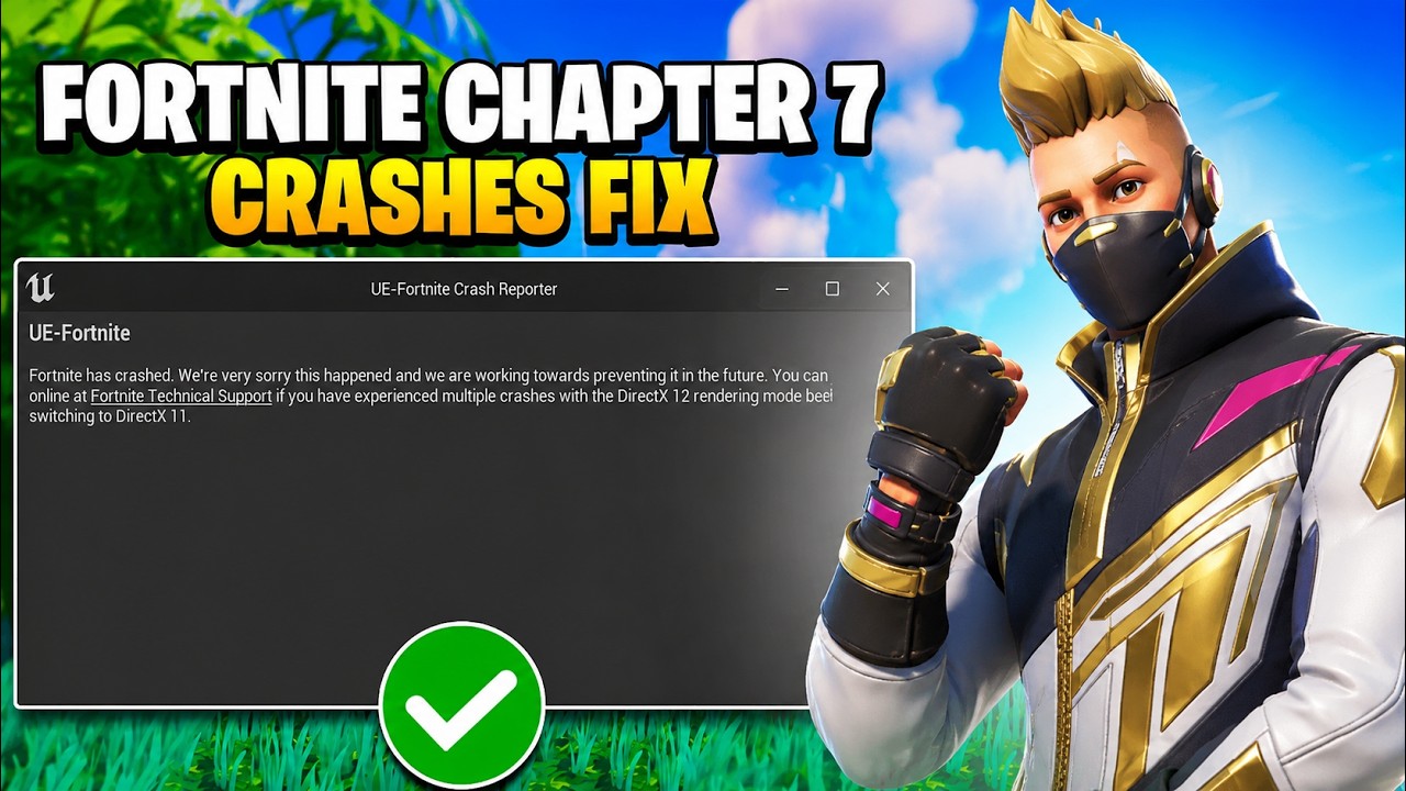Fortnite Keeps Crashing? Fix Crash Reporter & Launch Issues (2026)