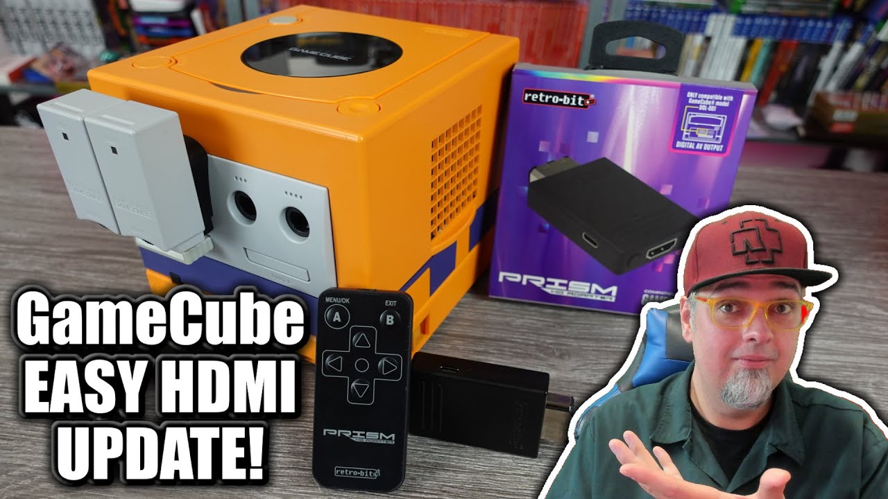 EASY HDMI For The Nintendo GameCube! How To Update The Retro-Bit Prism HD Adapter To GCVideo 3.1