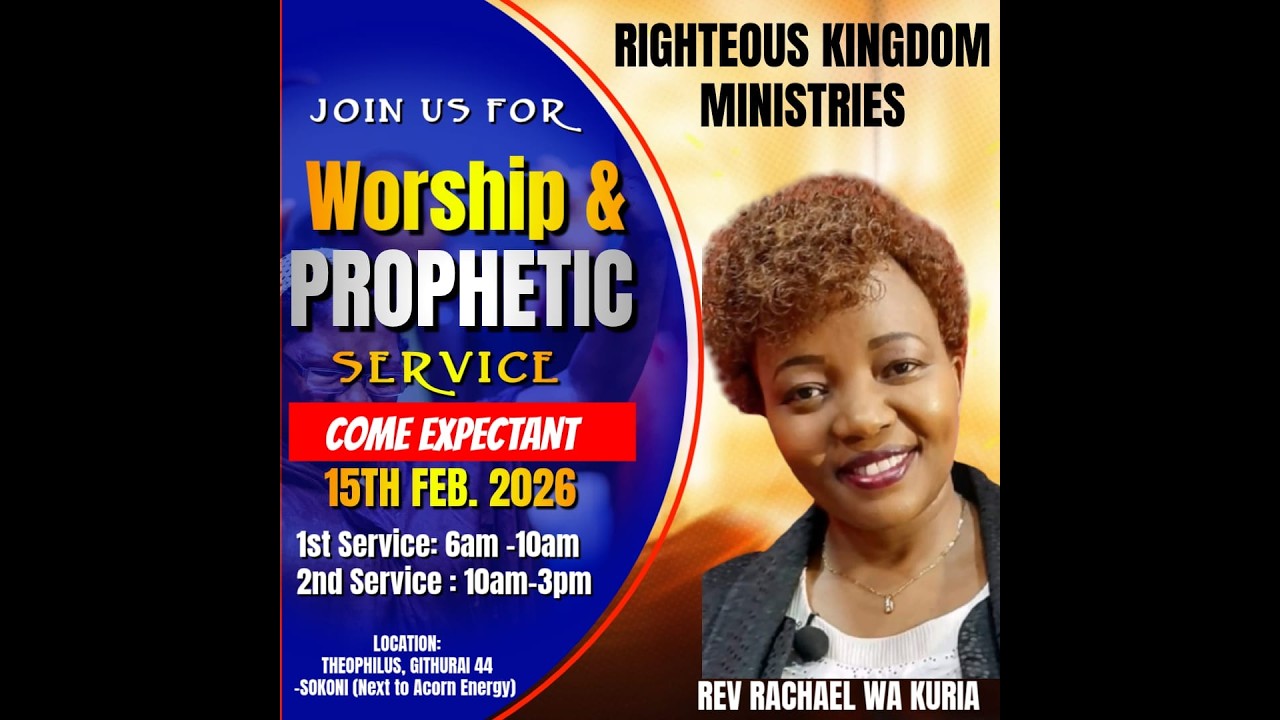 DAY 35 OF PRESENTING OUR REQUESTS TO GOD  SUNDAY SERVICE @ The Righteous kingdom ministry