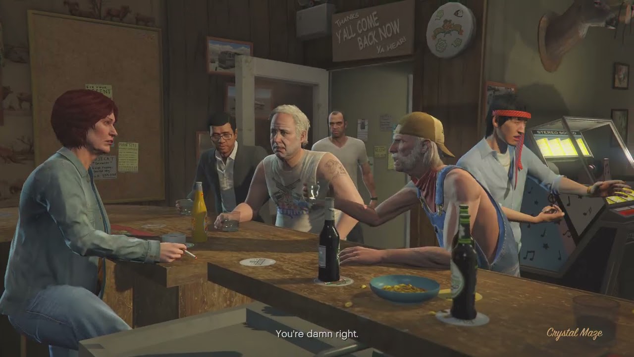 Grand Theft Auto V ghar phod dala O'Neill brothers ka