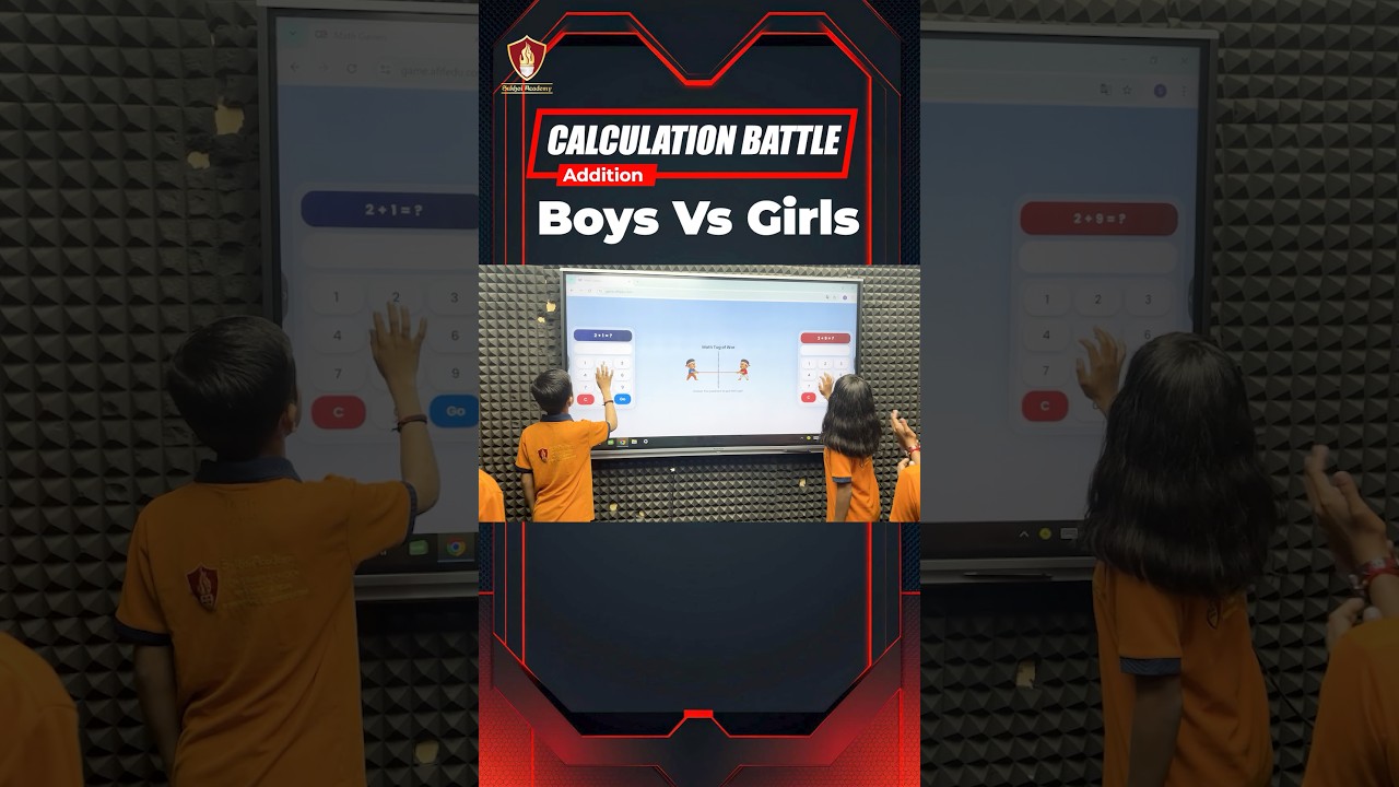 Calculation Game Battle between Boys and Girls |  Speed Maths Challenge | Maths Game