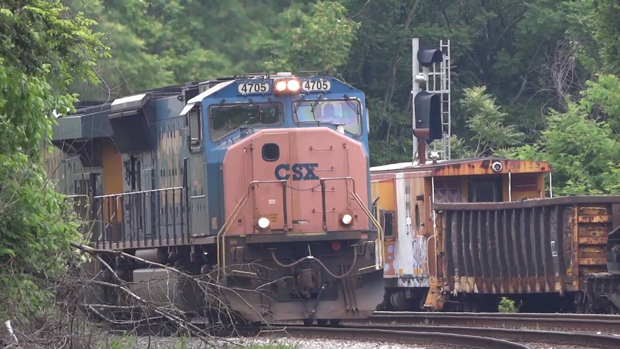 An Hour Of Just CSX Train Engines @ Point Of Rocks