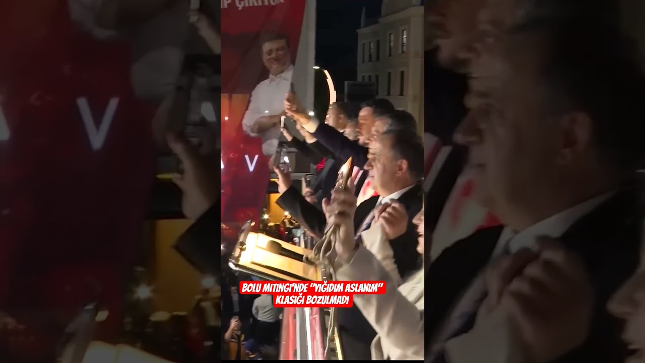 CHP'nin Bolu Mitingi'nde 