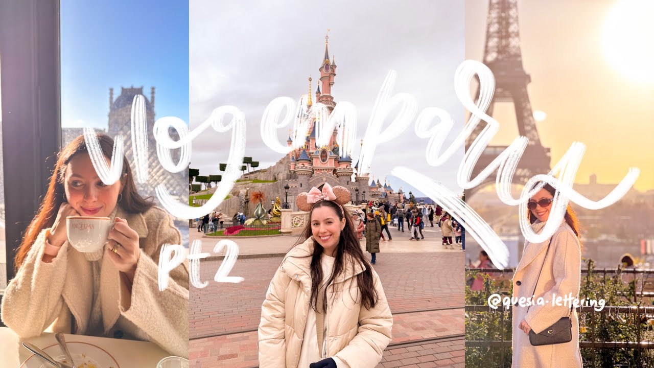 VLOG em paris | disney, mona lisa, louvre, torre eiffel | parte 2