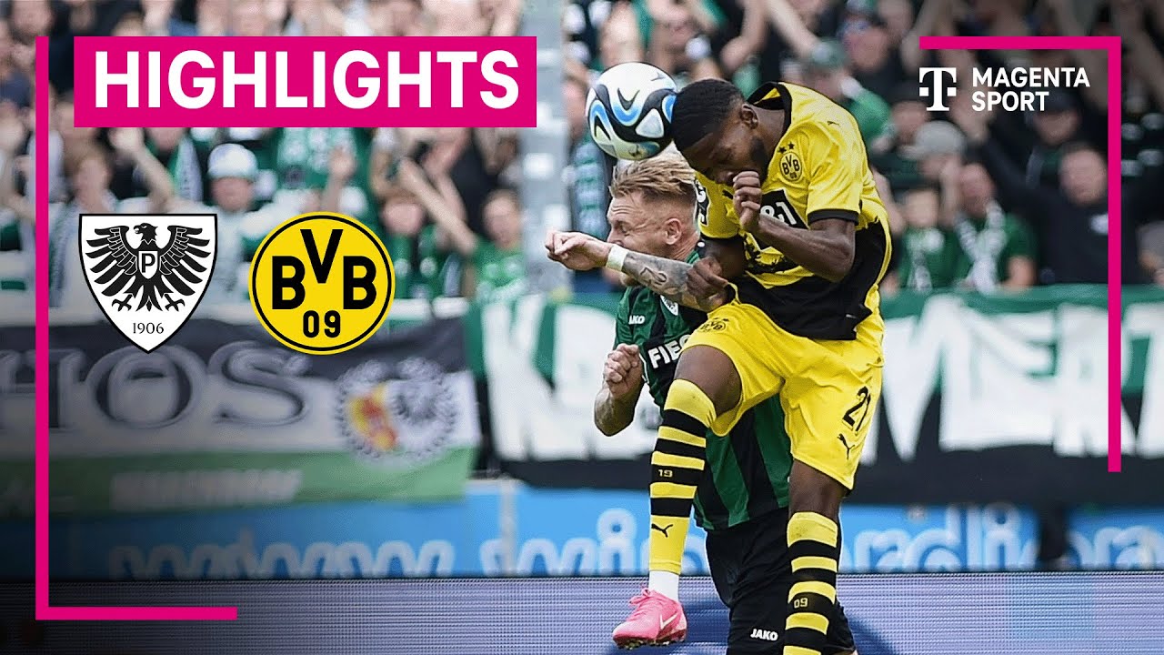 SC Preußen Münster - Borussia Dortmund II | Highlights 3. Liga | MAGENTA SPORT