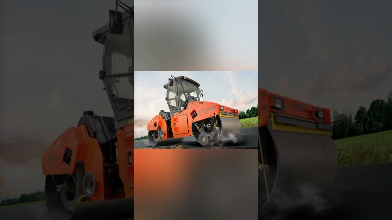 Как управлять катком? Органы управления катка Hamm hd110