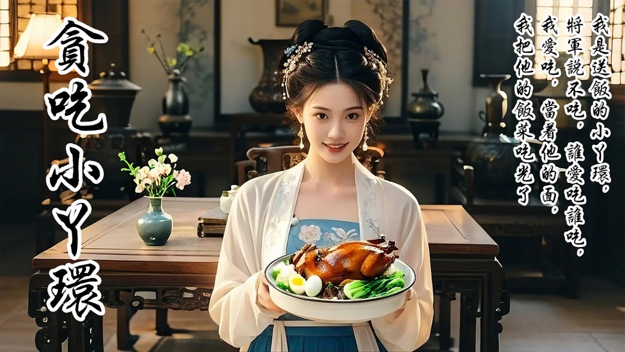 【貪吃小丫環】我是將軍府的小丫鬟，那天，我負責給殘疾將軍送飯，他說不吃，誰愛吃誰吃，我愛吃，所以，我當著他的面，把他的飯菜全吃光了，